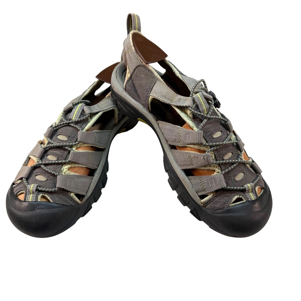 KEEN Newport H2 Sandals Womens‎ 9.5 EU 40 Gray Green Hiking Water Shoes Washable